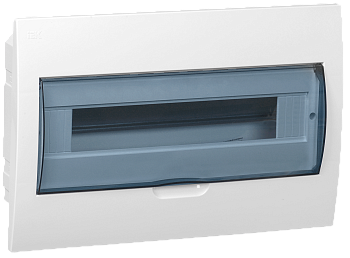 Корпус пластиковый ЩРВ-П-18 IP41 белый KREPTA 3 IEK