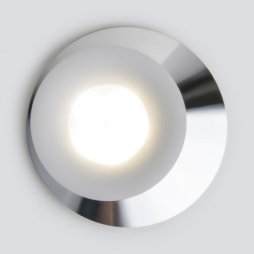 Встраиваемый точечный светильник GU10 белый, серебряный IP20 (a053357) Elektrostandard фото 5