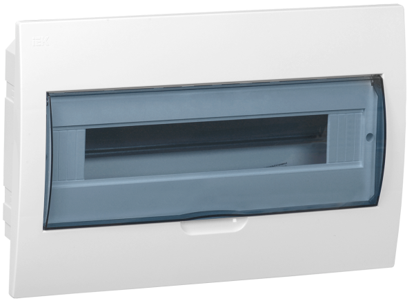 Корпус пластиковый ЩРВ-П-18 IP41 белый KREPTA 3 IEK