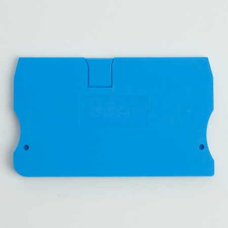 LD560-1-100 Торцевая заглушка для ЗНИ LD552 10 мм² (JXB ST 10), синий STEKKER