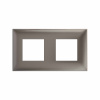 Рамка "Avanti", "Серый жемчуг", 2 поста (4 мод.) DKC