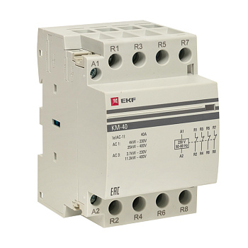 Контактор модульный КМ 40А 4NC (3 мод) PROxima EKF