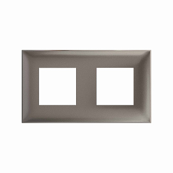 Рамка "Avanti", "Серый жемчуг", 2 поста (4 мод.) DKC