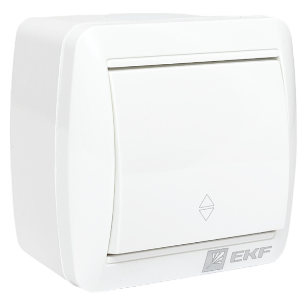 Владивосток Выключатель 1-кл, проходной 10А IP54 EKF