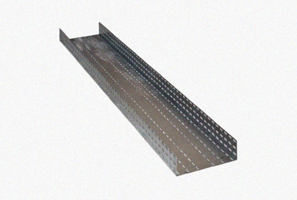 Лоток перфорированный ЛМ 100х50х3000 УТ1,5, горячее цинкование, S1,0