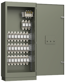 Шкаф распределительный силовой ШР11-73702-31-УХЛ3 рубильник 1х250А плавкие вставки 15х100А IEK