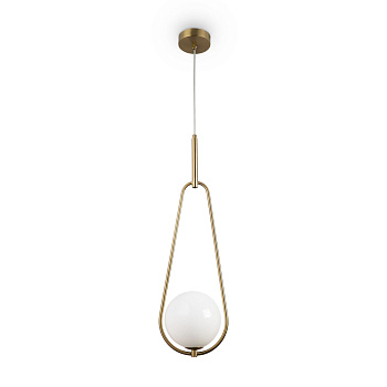 Подвесной светильник 1*G9 35Вт Латунь IP20 Bumble FR5144PL-01W Freya