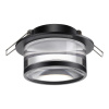 Св-к встр.IP20 GU10 9W 220V GEM черный NOVOTECH