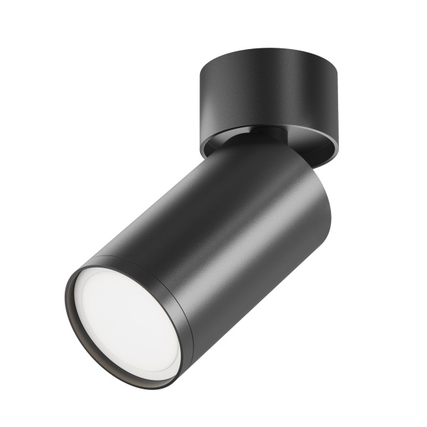 Потолочный светильник 1*GU10 10Вт Черный IP20 Ceiling & Wall C050CL-U-1B Technical Maytoni