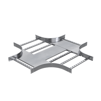 Х-образный ответвитель 80х900, R300, 1,5 мм, AISI 304 DKC