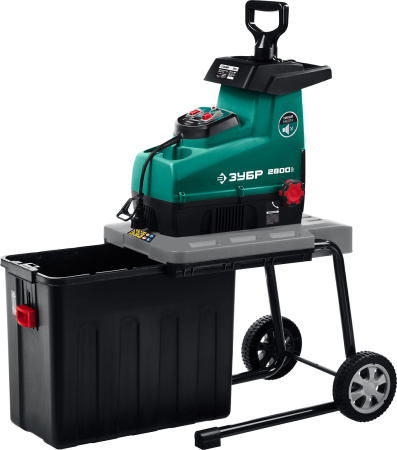2800 Вт электрический садовый измельчитель ЗУБР