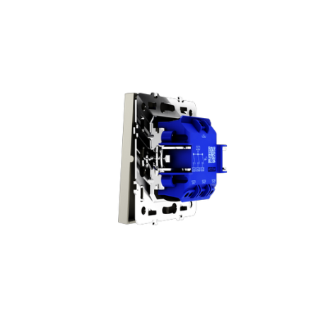 Выключатель встраиваемый Voltum S70 трехклавишный 10А, (шелк)