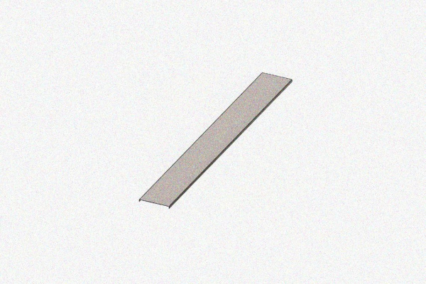 Крышка лотка КЛ 500х3000 УT1,5, горячее цинкование, S1,2