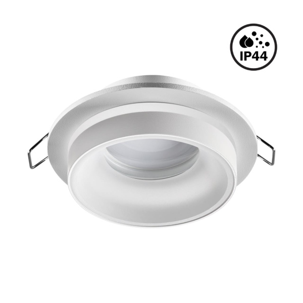 Св-к встр.влагозащ.IP44 GU10 9W 220V WATER белый NOVOTECH