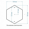 Ландшафтный светильник 1*E27 капучино IP44 Virgo S (a031922) Elektrostandard Ландшафтный светильник 1*E27 капучино IP44 Virgo S (a031922) Elektrostandard