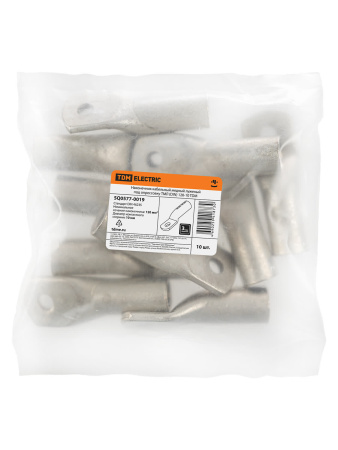 Наконечник кабельный медный луженый под опрессовку ТМЛ (DIN) 120-10 TDM