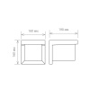 Уличный настенный светильник 1*E27 черный IP54 Shelter grit (a038435) Elektrostandard