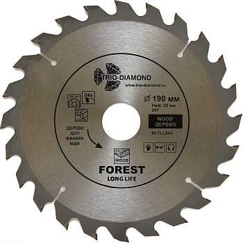 Диск пильный 190*20*24Т FLL843 Trio-Diamond