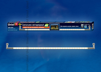 Св-к св/д повор. 360° д/картин/зеркал 9W(560lm) 4000K алюм/серебр 590x42 с б/п IP20 ULM-F31 Uniel 