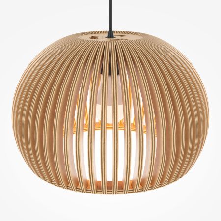 Подвесной светильник 1*E27 40Вт Черный IP20 Roots MOD195PL-01W Maytoni