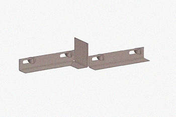 Соединитель-переходник замковый ПУгЛЗ 75х100 УТ1,5 (левый), горячее цинкование, S1,0