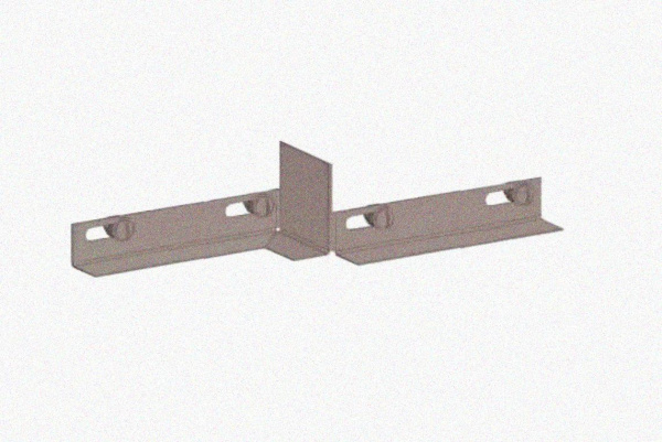 Соединитель-переходник замковый ПУгЛЗ 75х100 УТ1,5 (левый), горячее цинкование, S1,0