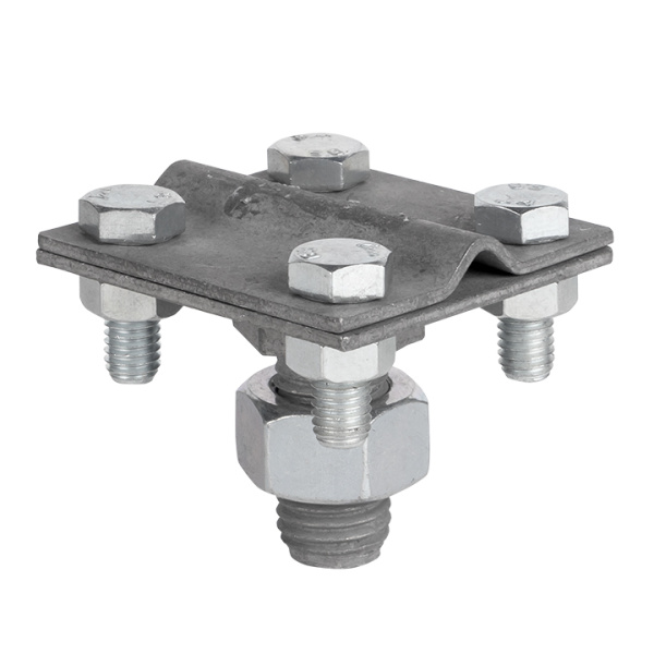 Зажим прута на штыре (пластина 56х56мм) HZ PROxima EKF