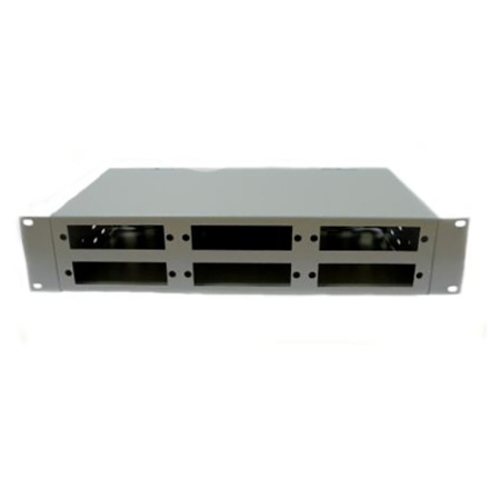Кросс оптический стоечный 2U-48(планка SC-6шт,) серия PROxima EKF