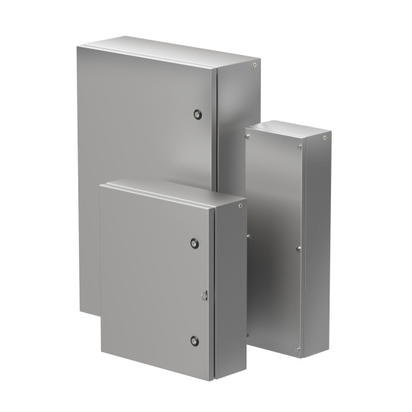 Взрывозащищенный корпус из нержавеющей стали серии EJBS AISI 304 400х300х200мм (с дверцей) DKC
