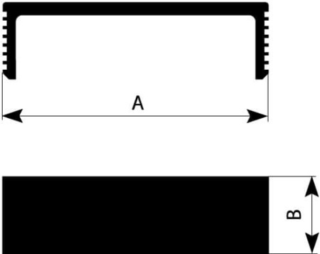 Скоба фиксирующая для короба 90х40 мм DKC