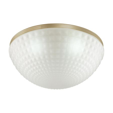 Потолочный св-к E14 4*40W MALAGA золотистый/белый/стекло ODEON LIGHT