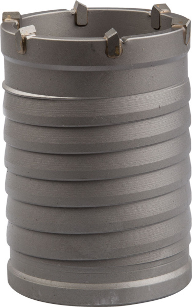 Коронка буровая, конусная посадка, без оснастки, d=73мм, L=100мм ЗУБР