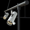 Подвесной светильник 6*GU10 50Вт Черно-белый IP20 Rami MOD128PL-06WB Technical