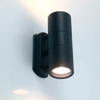 Фасадный светильник GWL-2MR16-GU10-R-IP65 Черный Стела General