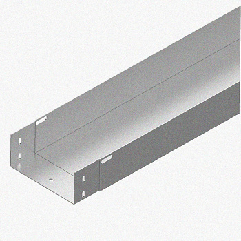 Лоток монтажный цельный глухой ЛМЦГ200х80х3000 УХЛ1, горячее цинкование, S1,5