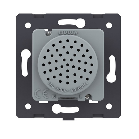 Колонка Bluetooth 5.0, цвет серый (механизм) Livolo