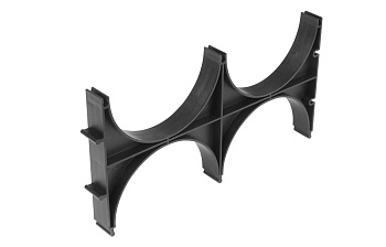 Кластер для двустенных труб d75 мм, двойной, двухсторонний Промрукав (176 шт/кор)