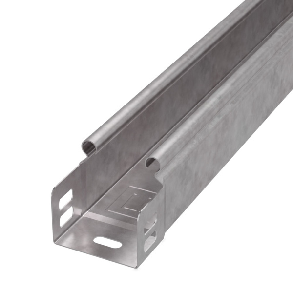 Лоток неперфорированный Стандарт HDZ 50х50х3000 (0,7 мм) (24 м/уп) Промрукав