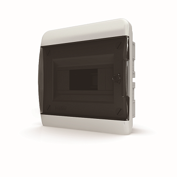 Щит встраиваемый ЩРВ-П 8 модулей черная крышка IP41 BVK 40-08-1 Tekfor