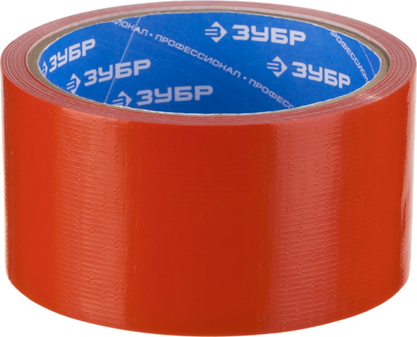 Армированная лента, Профессионал 12094-50-10, универсальная, влагостойкая, 48мм х 10м, красная ЗУБР