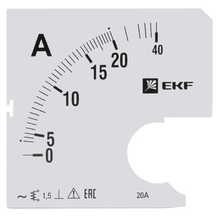 Шкала сменная для A961 20/5А-1,5 PROxima EKF