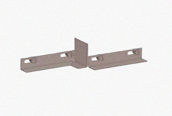 Соединитель-переходник замковый ПУгЛЗ 25х50 УТ1,5 (левый), горячее цинкование, S1,0