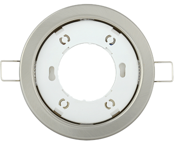 Светильник встраиваемый под лампу GX53 хром матовый IEK