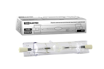 Лампа металлогалогенная ДРИ 70 6000 К Rх7s TDM