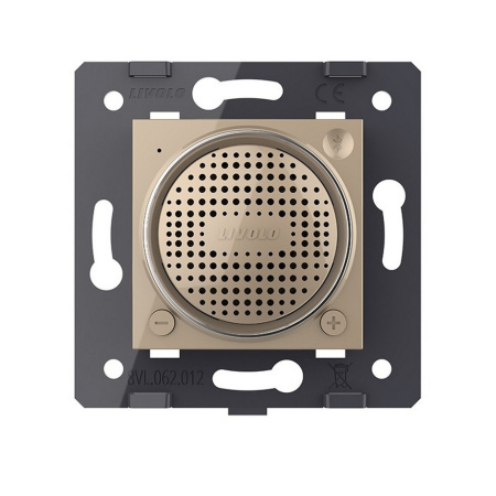 Колонка Bluetooth 5.0, цвет золотой (механизм) Livolo