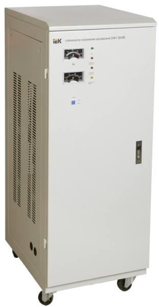 Стабилизатор напряжения однофазный СНИ1-30 кВА IEK