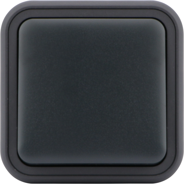 Donel W55 Выключатель звонкового типа 1-кл. накладной, антрацит, IP55, серия (тип) DIP55