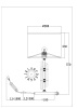 Настольная лампа 1*E27 60Вт Латунь IP20 Alloro MOD088TL-01BS Maytoni