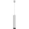 Трековый подвесной светильник 1*GU10 10Вт Белый IP20 Single phase track system Unity TR025-1-GU10-W Technical Maytoni