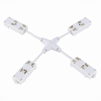 X-образный коннектор Skyline 220 Белый ST015.522.20 ST LUCE
